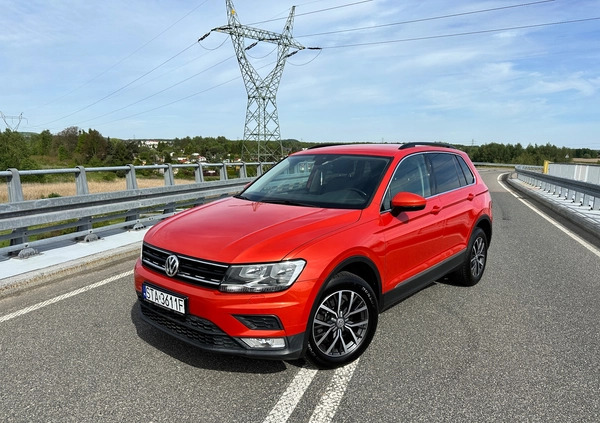 Volkswagen Tiguan cena 84900 przebieg: 79000, rok produkcji 2017 z Prochowice małe 172